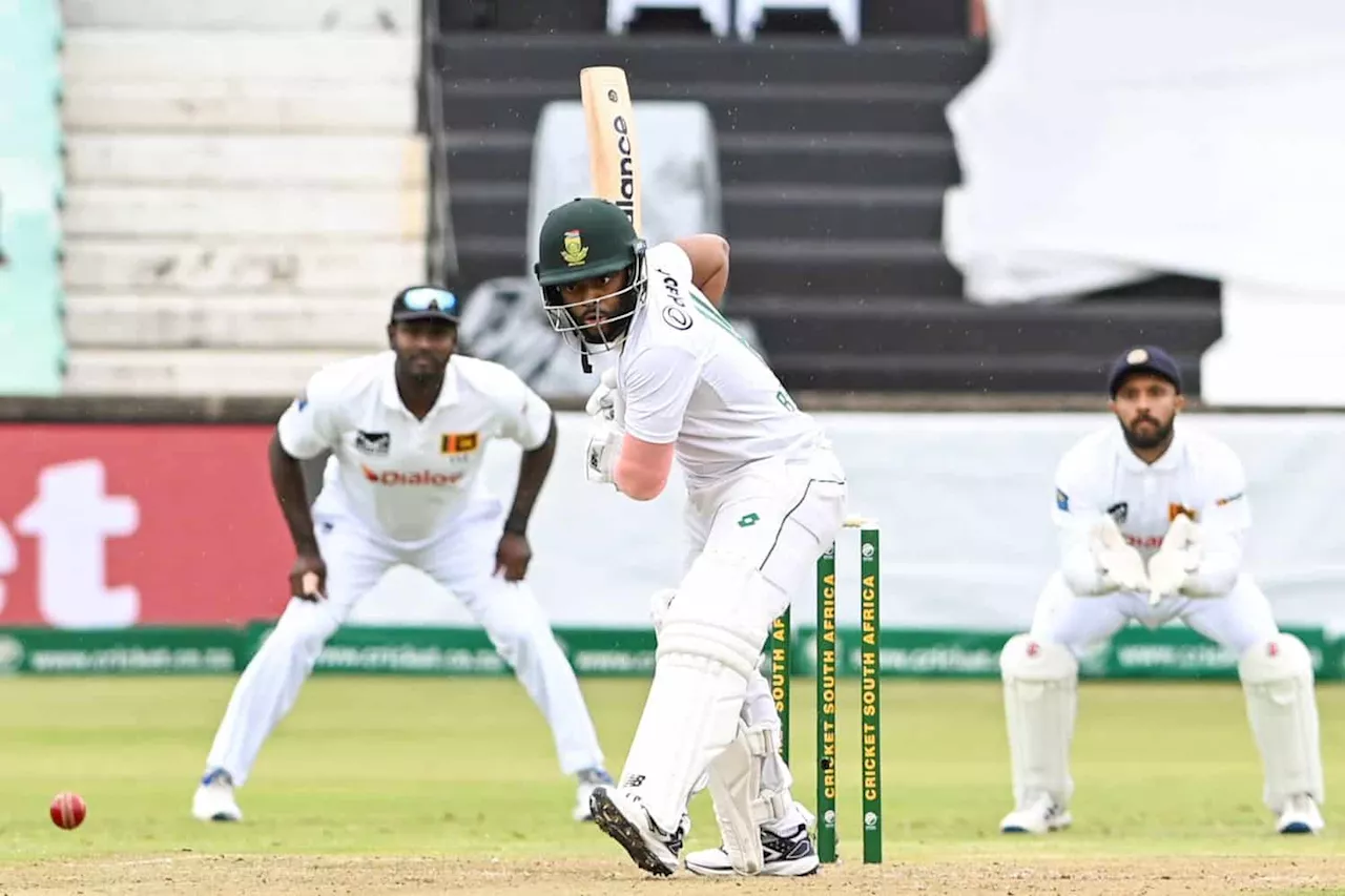 Poor start for Proteas as rain disrupts day one of first Test against Sri Lanka