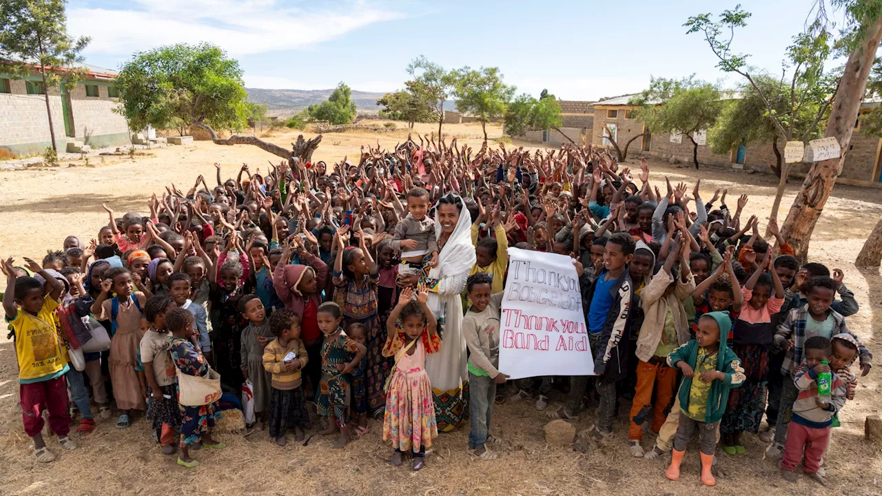 Band Aid Icon Visits Ethiopian School Funded by Charity