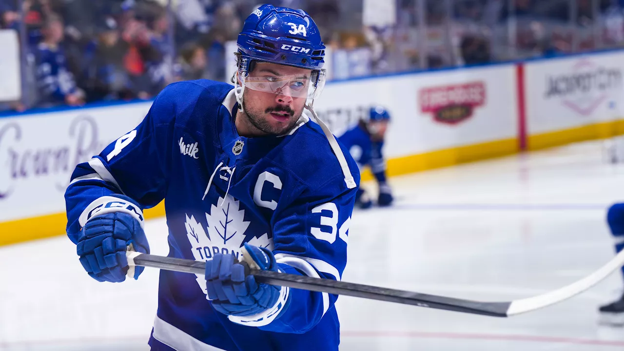 Auston Matthews Returns to Practice with Toronto Maple Leafs Amid Injury Concerns