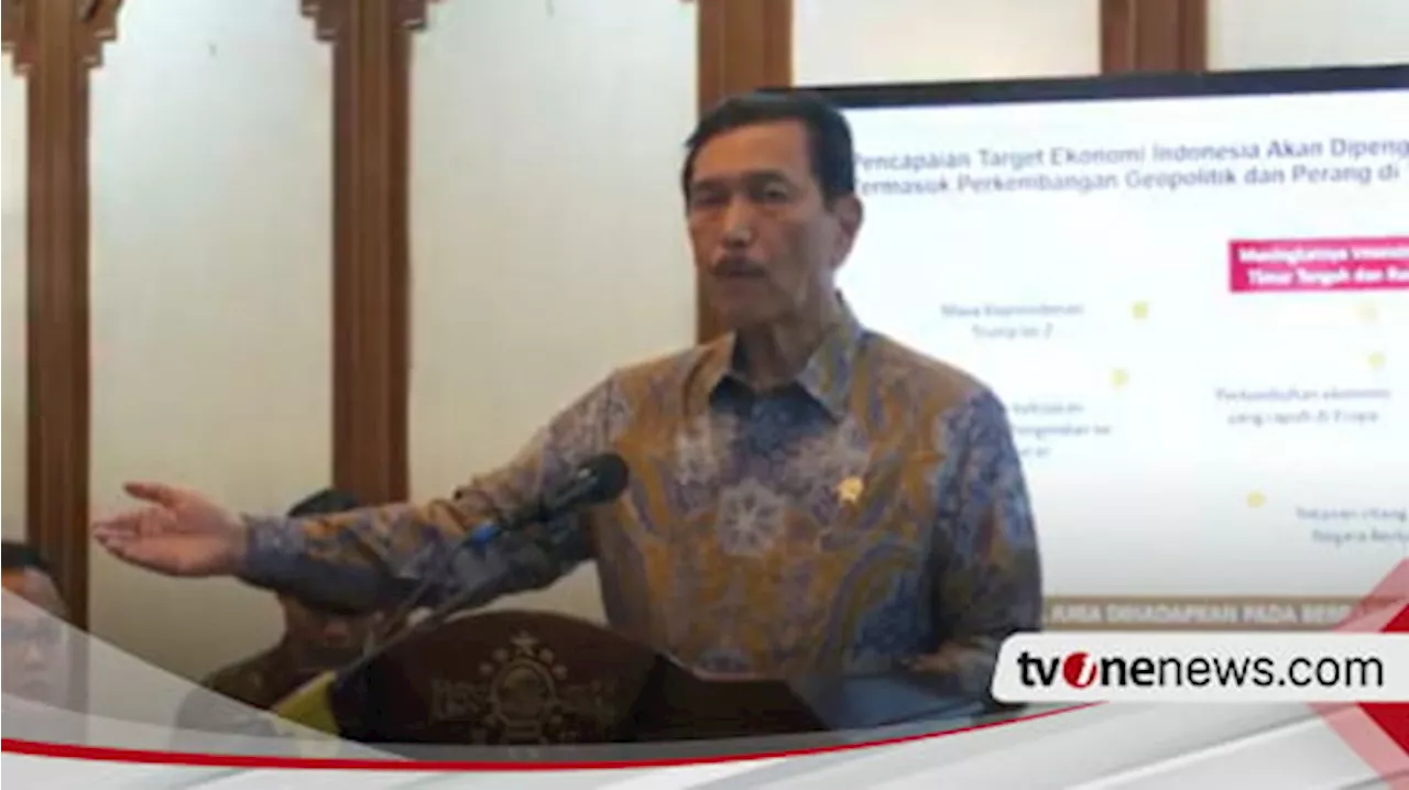 Luhut Sebut Kenaikan PPN 12 Persen Berpotensi Diundur