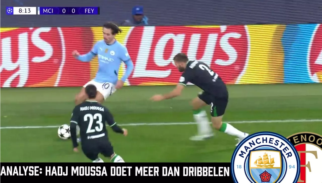 Anis Hadj Moussa tegen Man City: negen momenten die alles zeggen