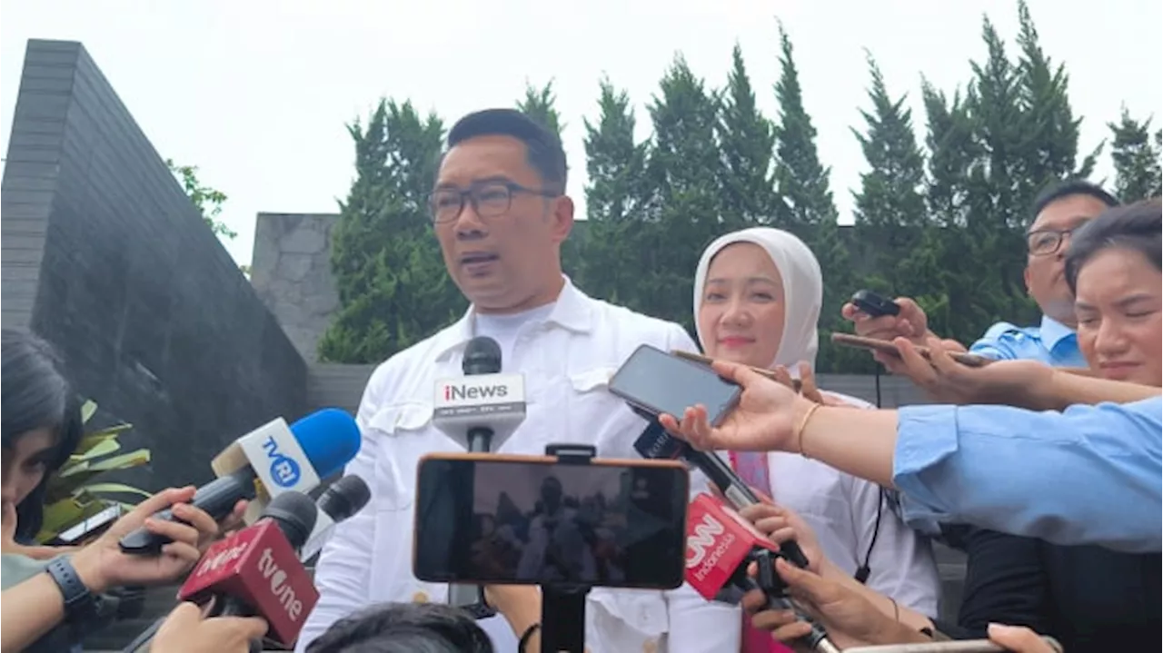 Calon Gubernur Jakarta RK Tetap Komitmen Meski Pilih di Bandung