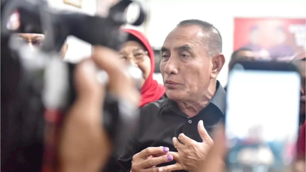 Quick Count Bobby Unggul, Edy Rahmayadi Minta Masyarakat Tunggu Hasil Resmi KPU