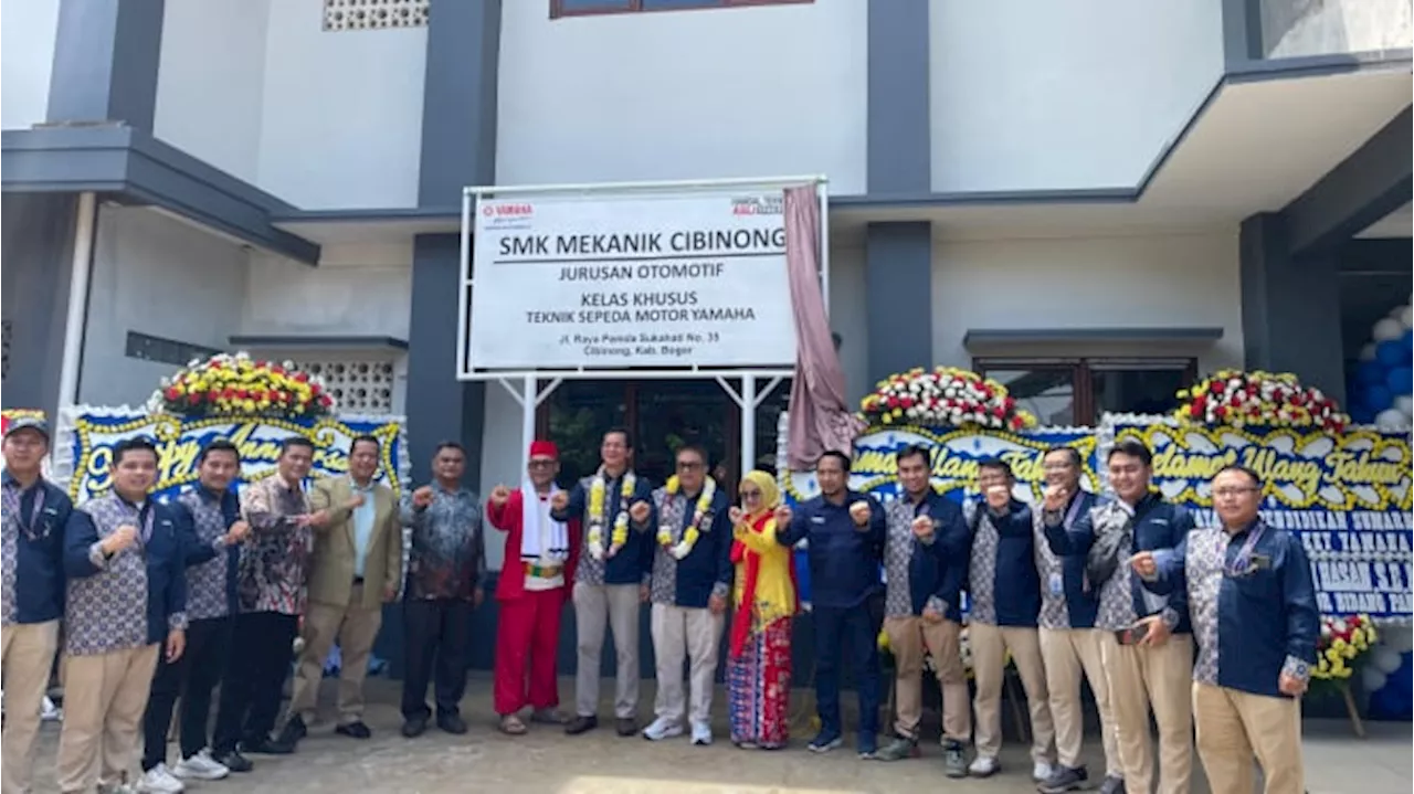 SMK Ini Resmi Terapkan Kurikulum Yamaha Technical Academy