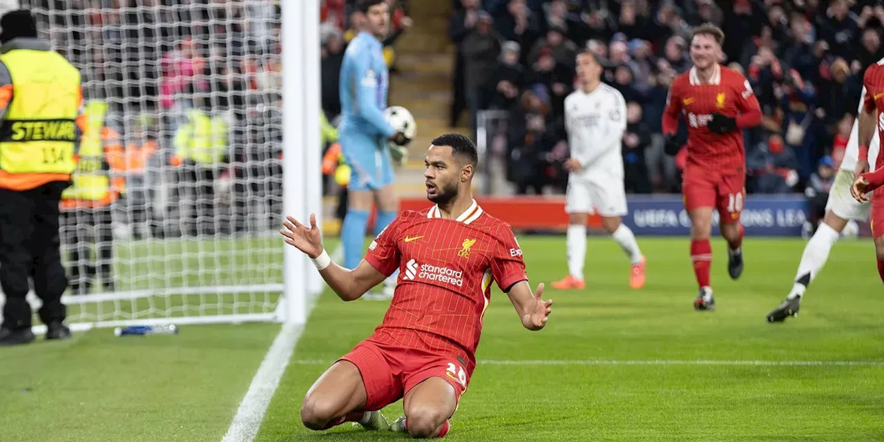 Cody Gakpo'a Gol Liverpool'e Koruma Sınırlarını Değdi: Real Madrid'i 2-0 Yenerek Şampiyonluk Liginde Derin Bir Kriz Yaşıyor