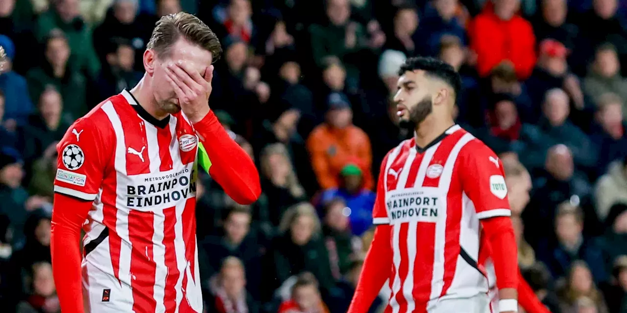 PSV 'Slordig' en 'Lacooniek' na 0-2 Achterstand Tegen Shakhtar Donetsk