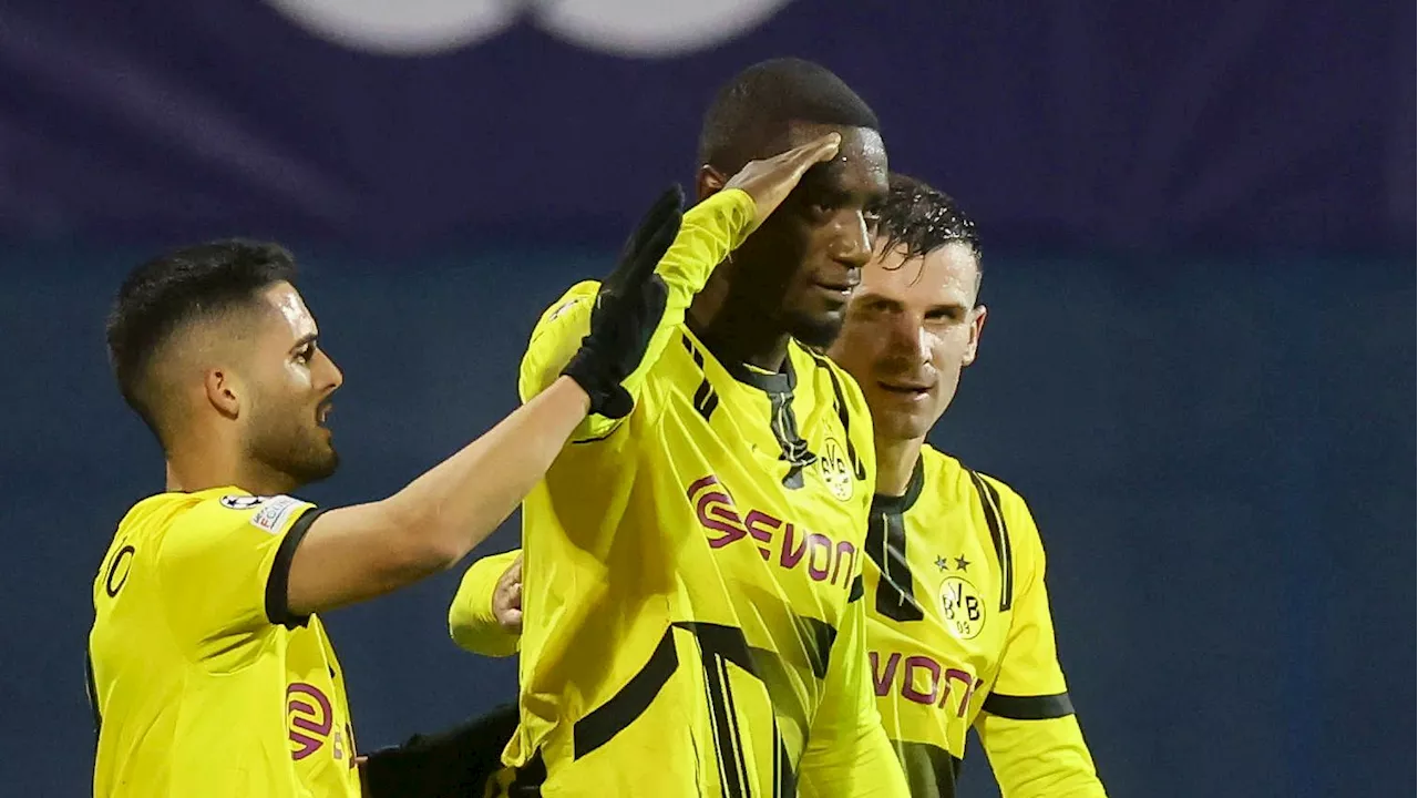 Borussia Dortmund Overmeesterd Dinamo Zagreb in Champions League