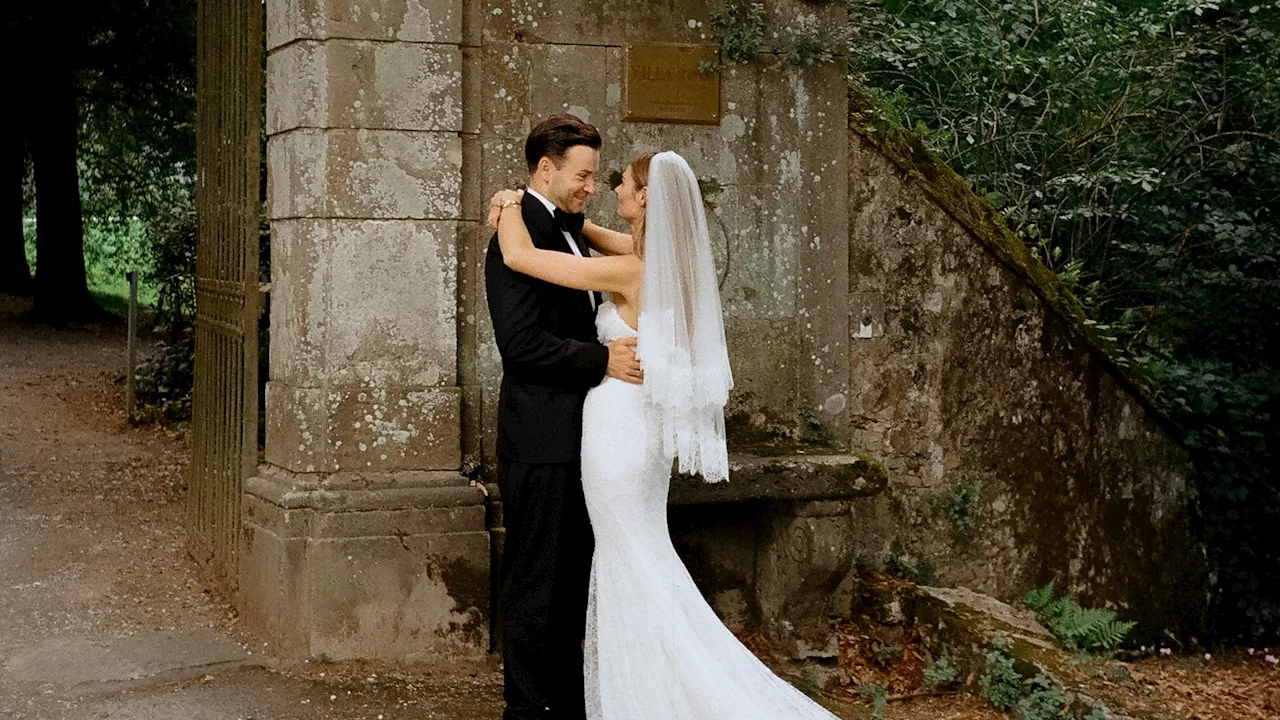 Cette Danoise Ida Edith fan de mode a choisi une robe de mariée d'une créatrice française bien connue pour son mariage en Toscane