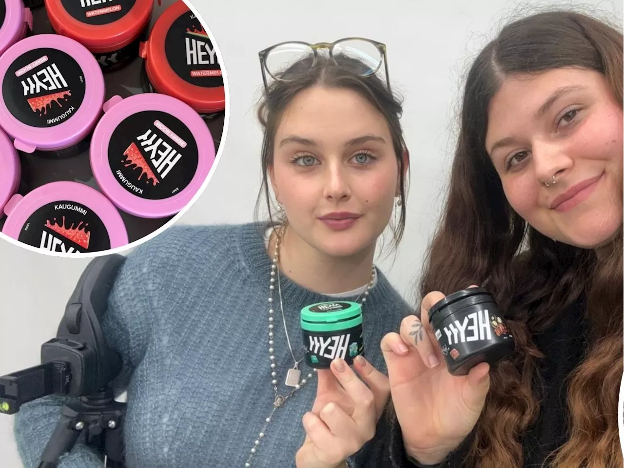 Der neue 'HEYYY Gum' ist in den Hofer Filialen erhältlich: Wir haben den Kaugummi getestet