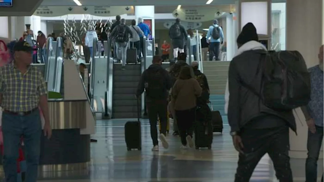 With millions on the move, flyers and drivers note contrasting experiences in holiday travel