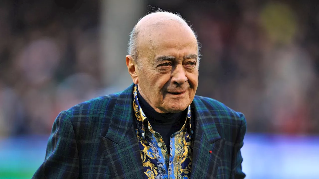 Mohamed Al Fayed: Polizei bestätigt schwere Vorwürfe