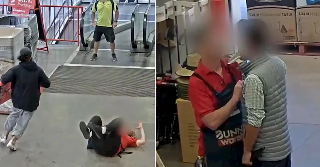 Bunnings, Coles and Woolies give staff body-worn cameras amid surge in violent customer incidents