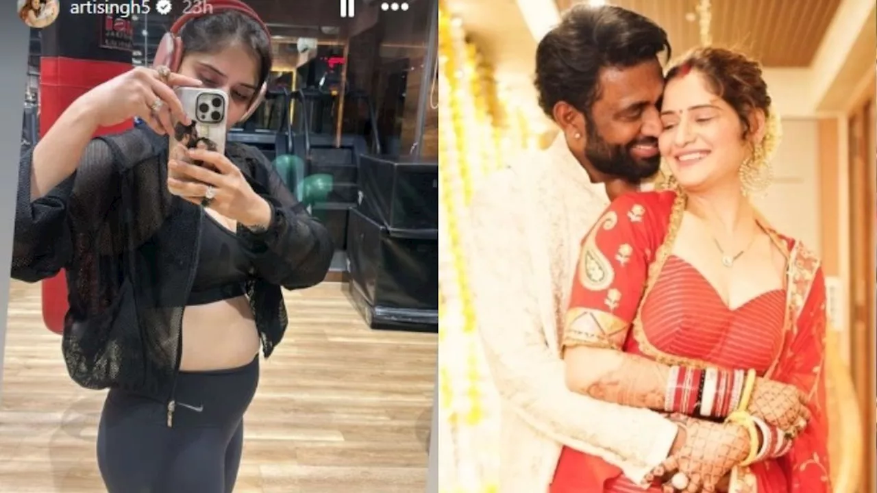 Aarti Singh Shares Post-Shadi Weight Gain and Fitness Journey on Social Media