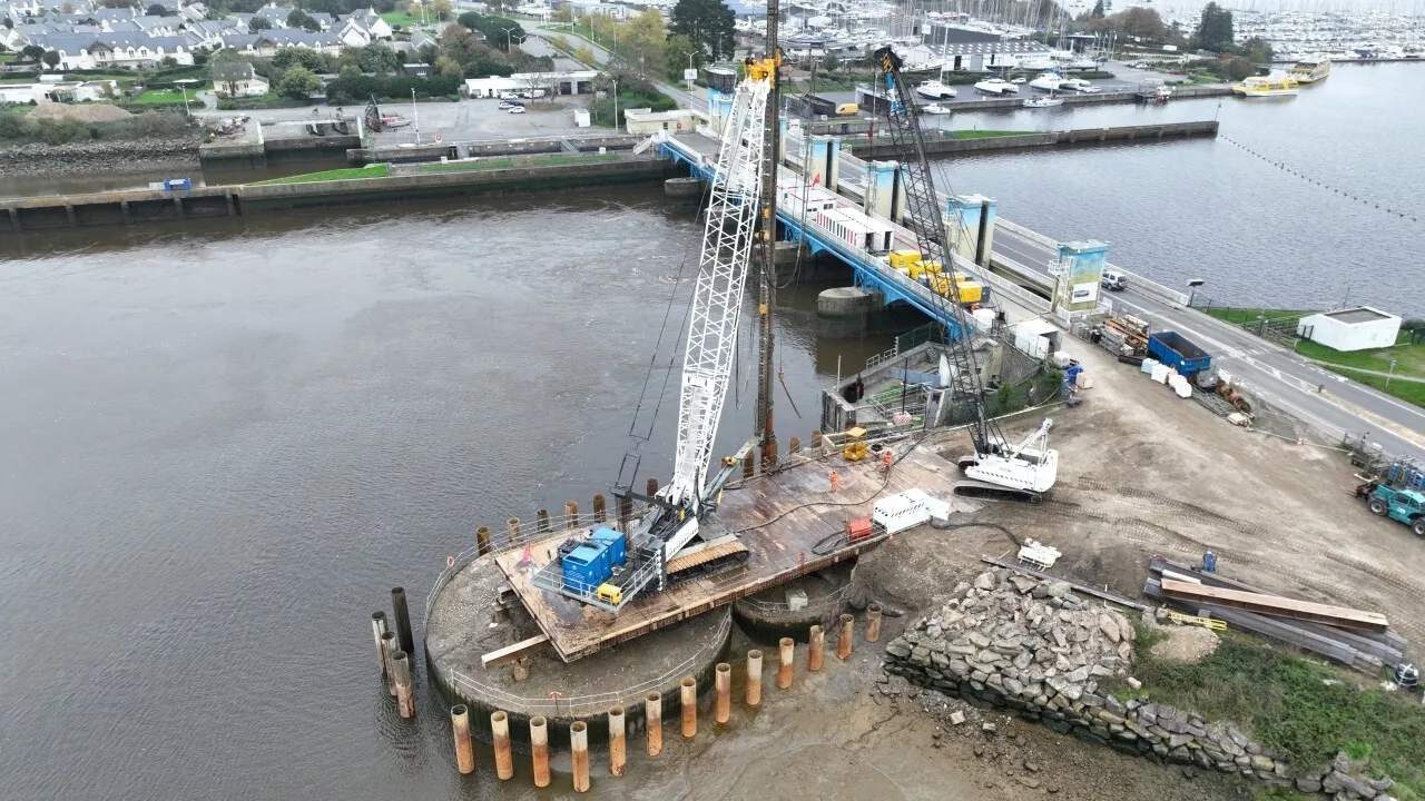 Morbihan : victime de corrosion, le barrage d’Arzal en travaux pendant plusieurs mois