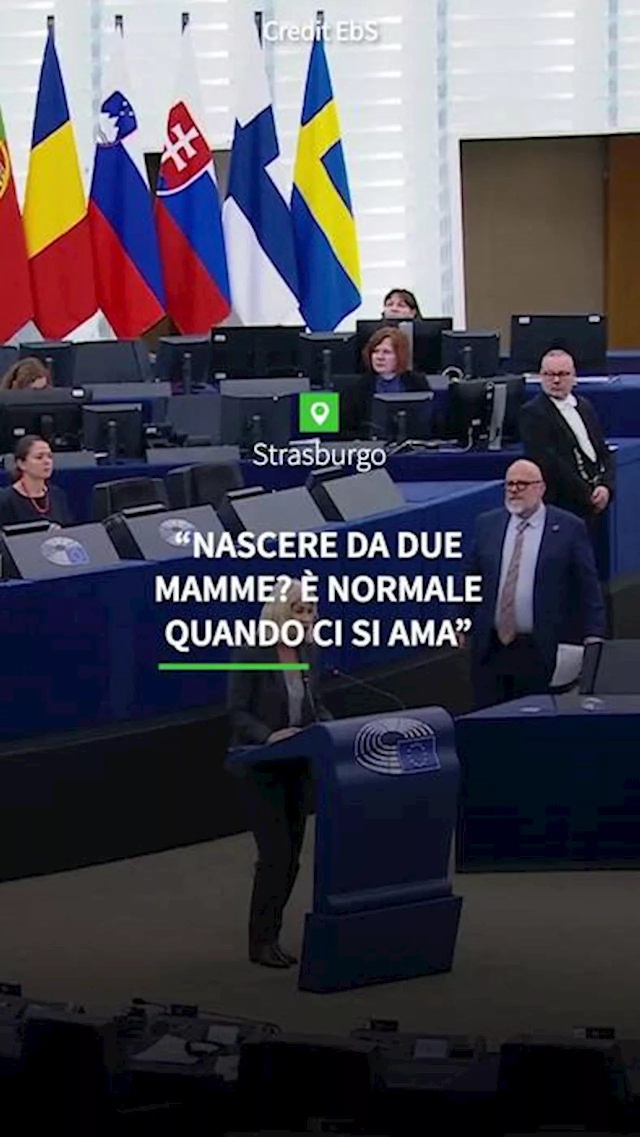 'Nascere da due mamme? E' normale quando ci si ama'