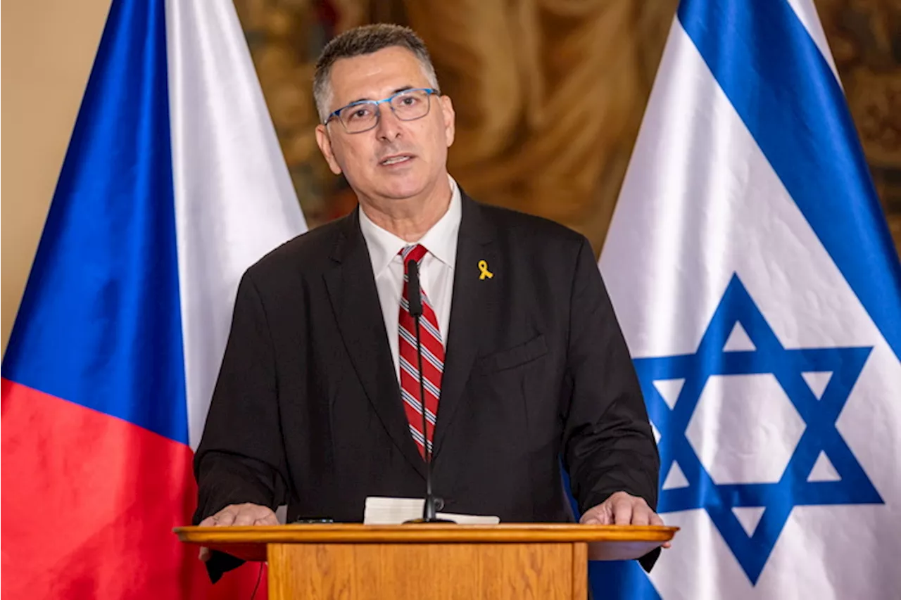 Praga, visita del ministro degli Esteri israeliano, Saar