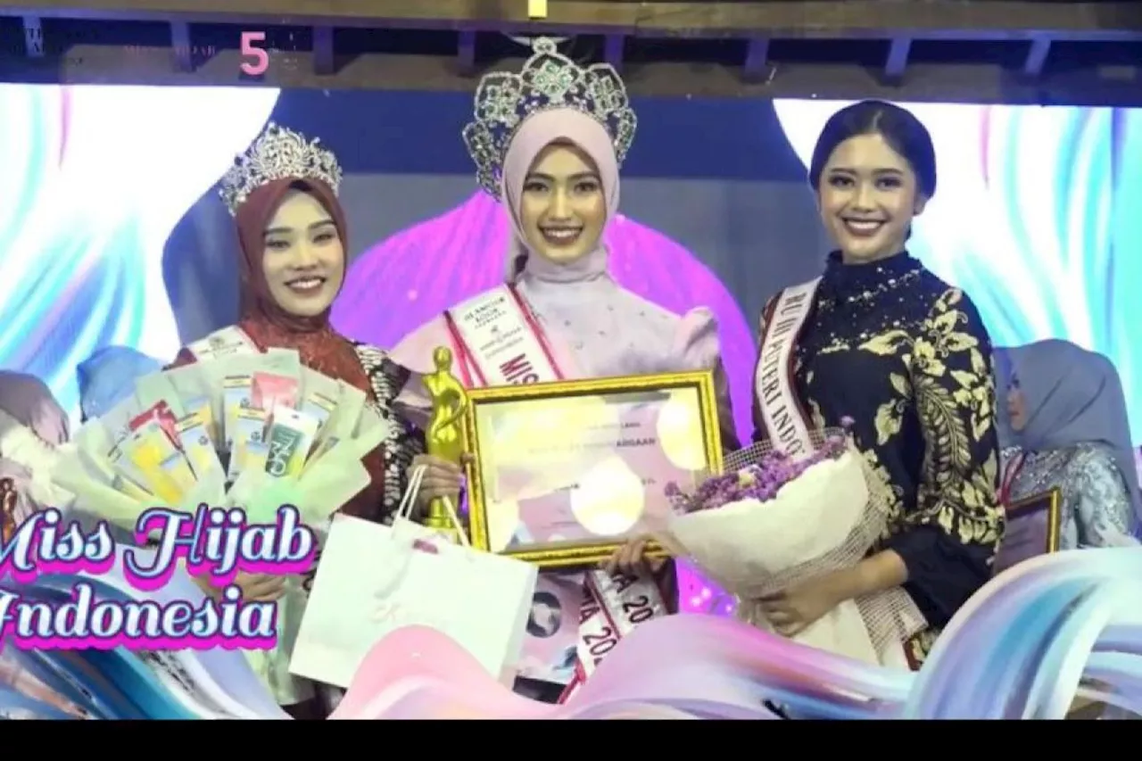 Mahasiswa UI Wynona Salsabila Hafiz dinobatkan Miss Hijab Indonesia