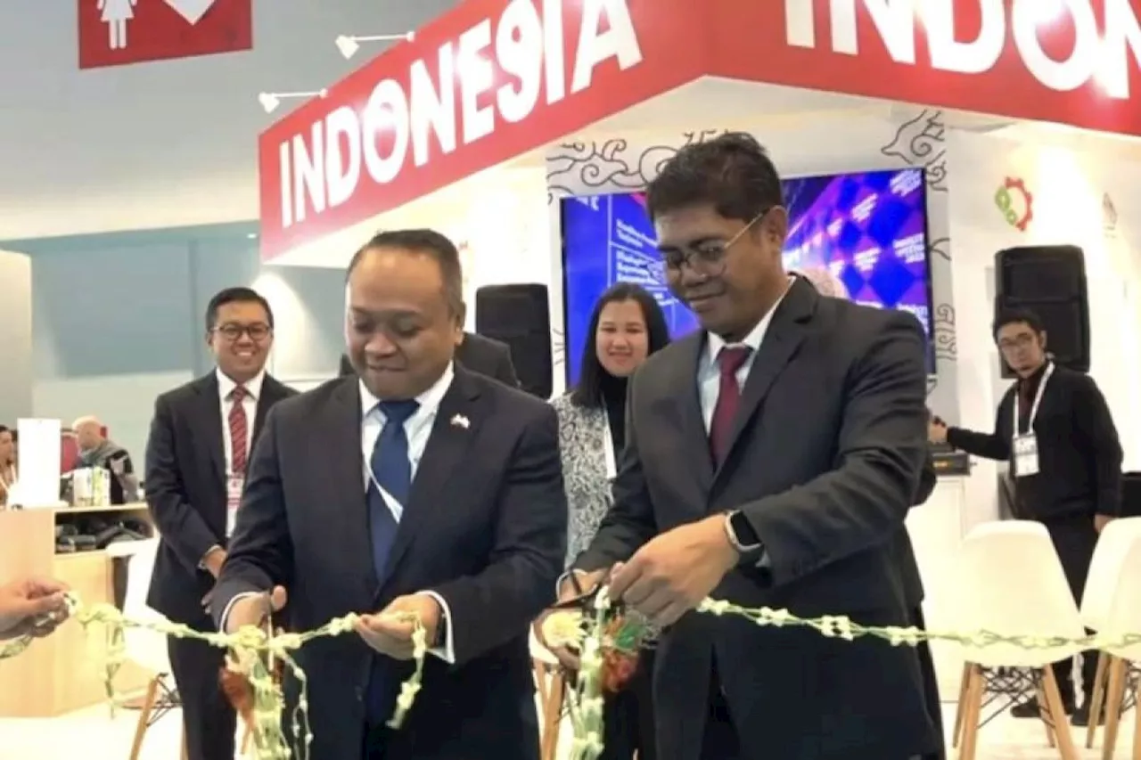 Sekretaris Jenderal Kementerian Perindustrian Peresmikan Paviliun Indonesia di Halal Expo Turki 2024