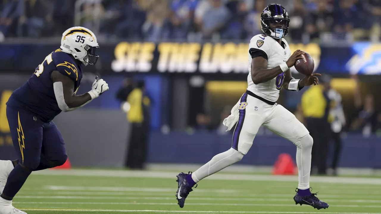 Lamar Jackson takes on Philadelphia's top-ranked defense when the Ravens host the Eagles