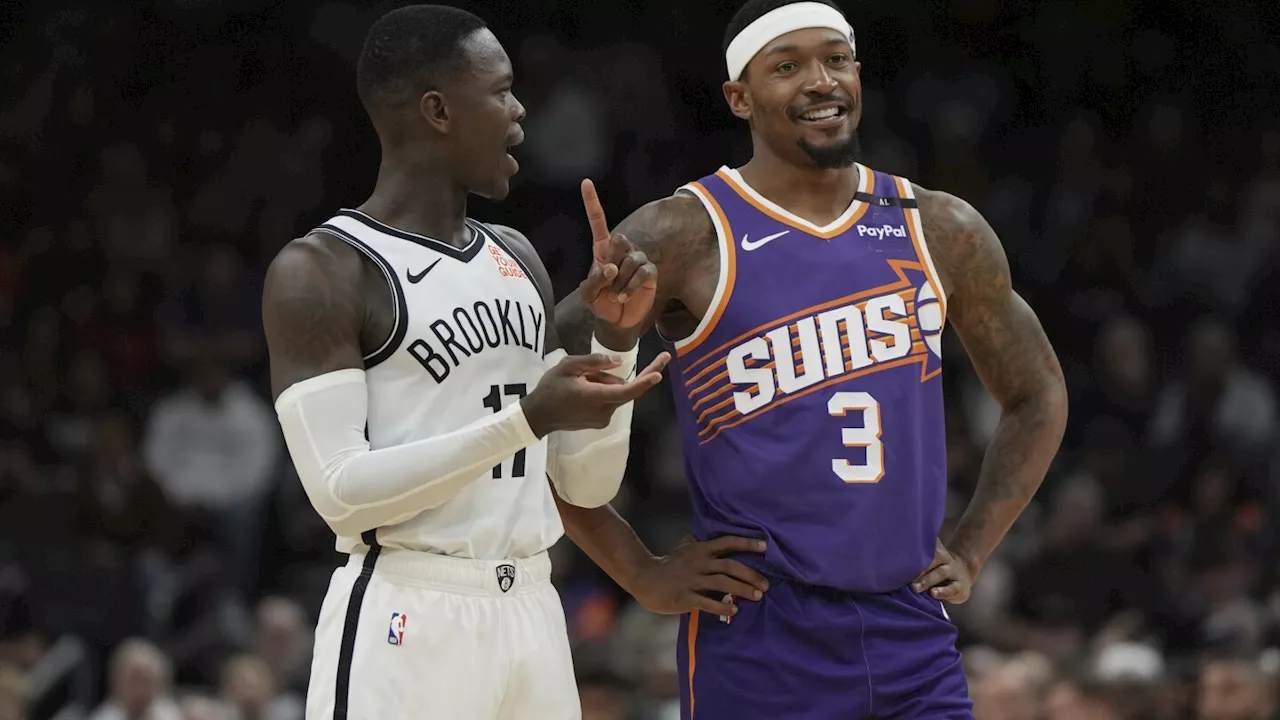 Suns guard Bradley Beal limps off court in 4th quarter of Phoenix's loss to Nets