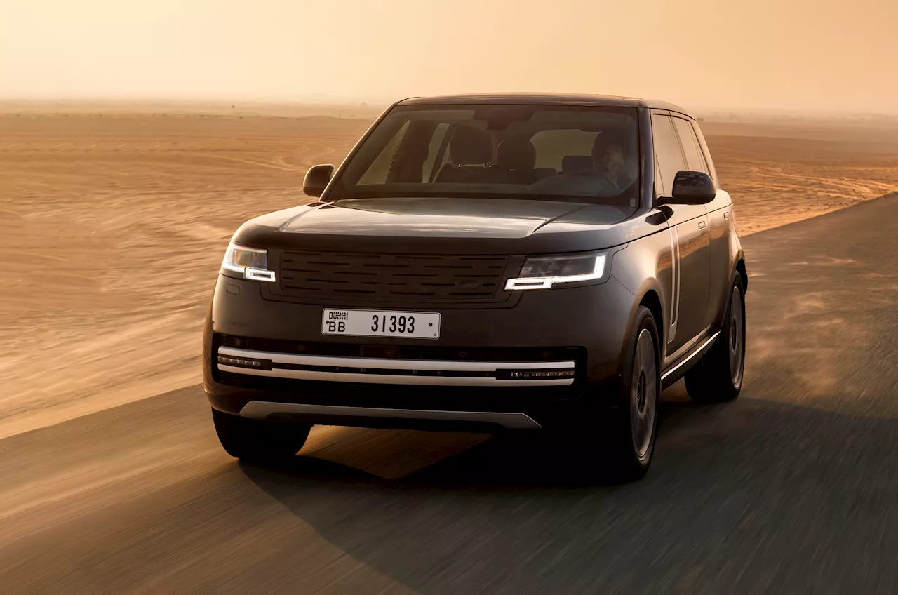 First pictures: 2024 Range Rover Electric shown in full