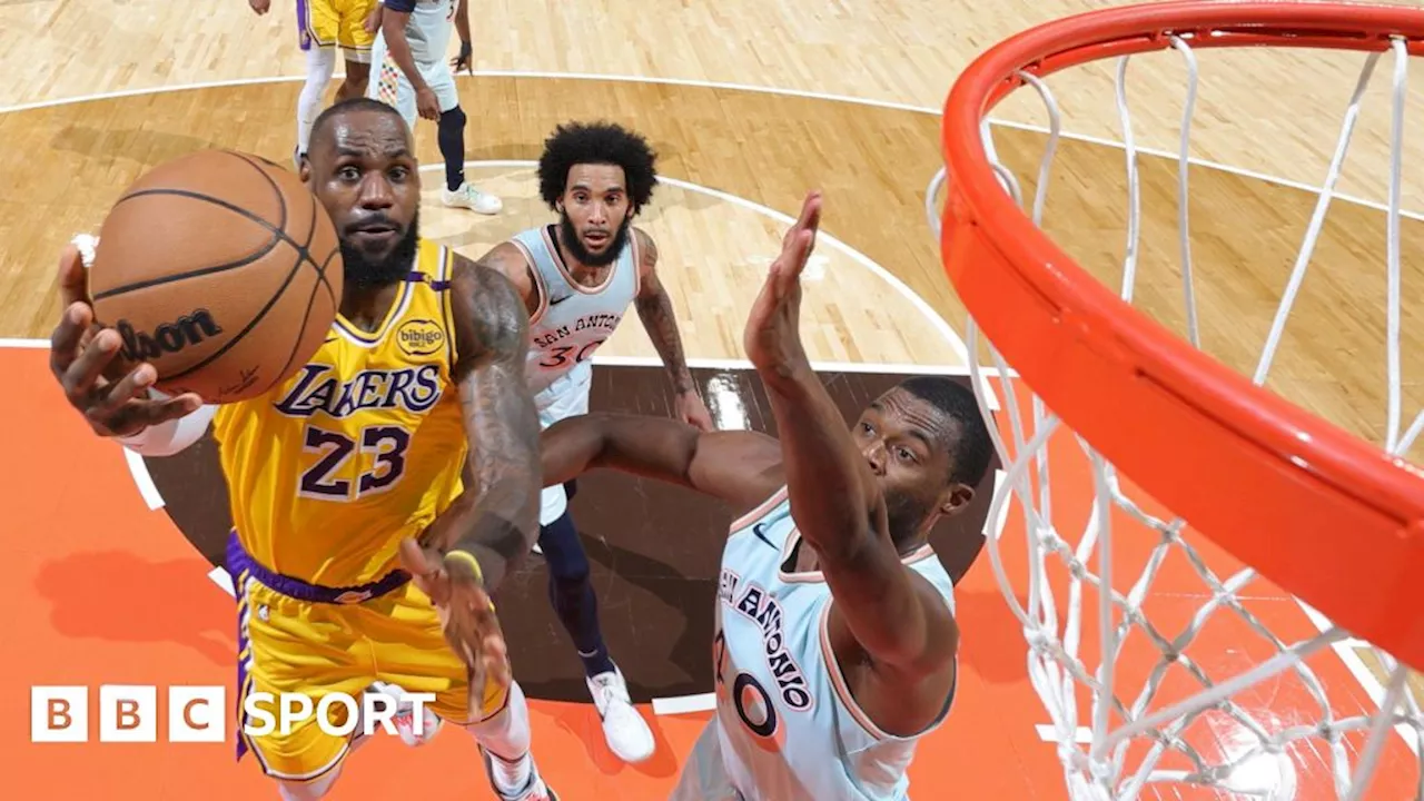 LeBron James triple-double helps LA Lakers beat San Antonio Spurs