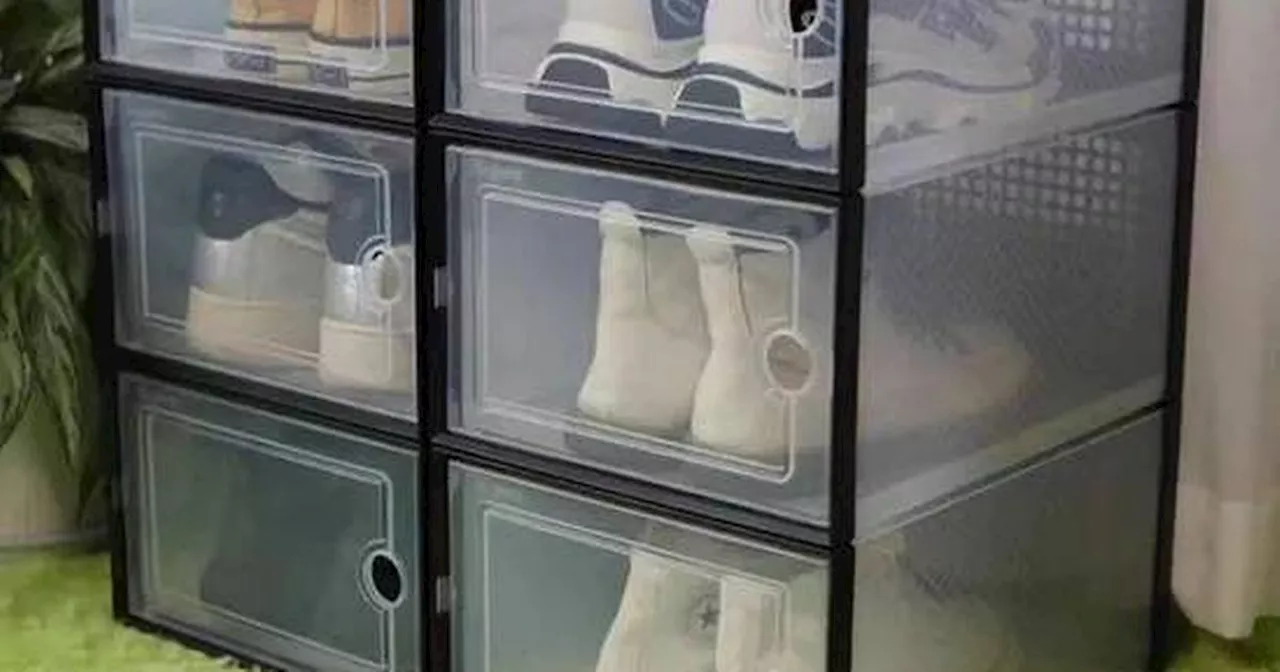 Debenhams shoppers rave over 'brilliant' shoe storage solution now £23