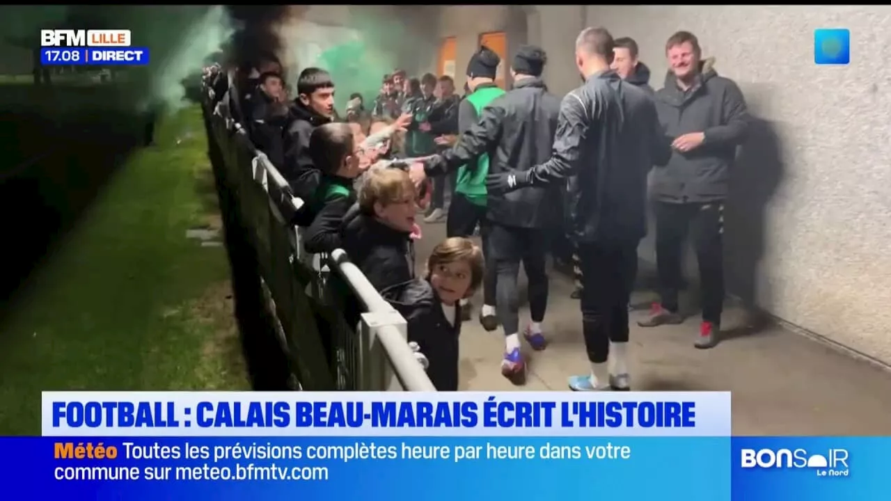 Coupe de France: Calais Beau-Marais écrit l'histoire