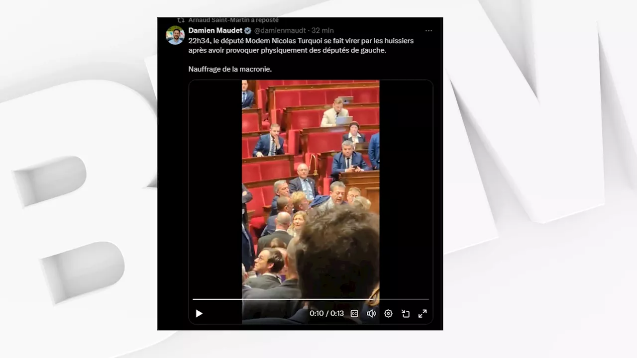 Incident au Parlement: Un Député Menace Son Collègue