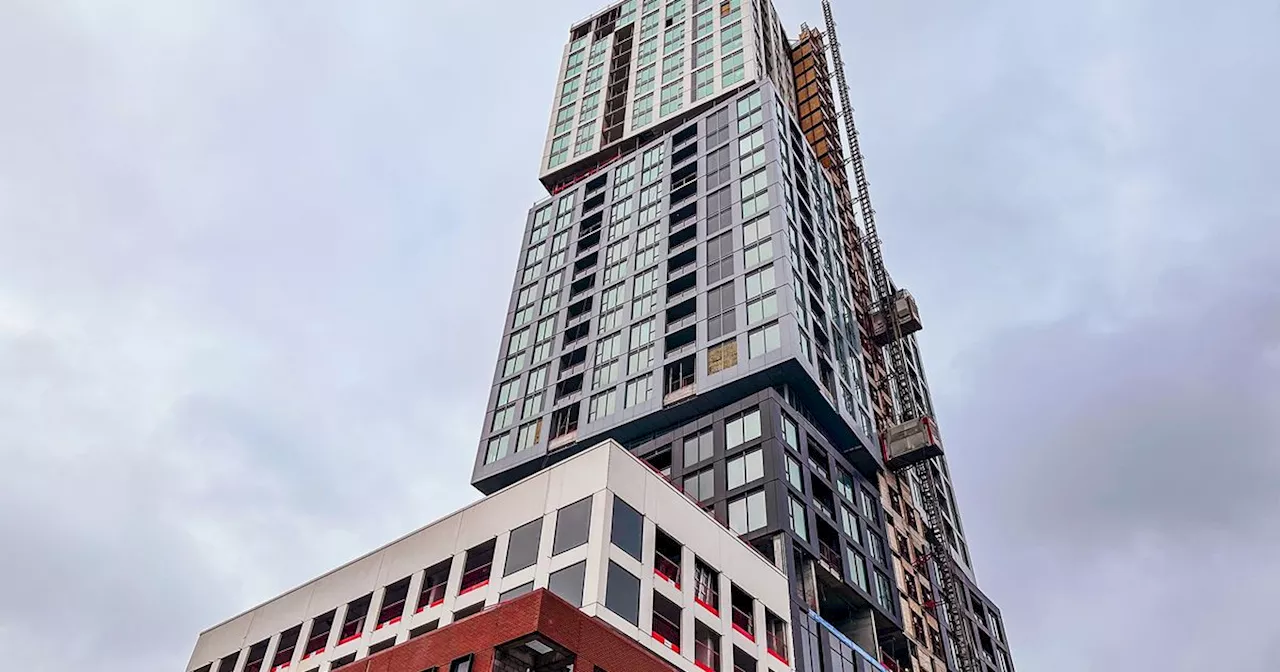 Huge condo tower now stands twice as tall as anything else in Ontario city