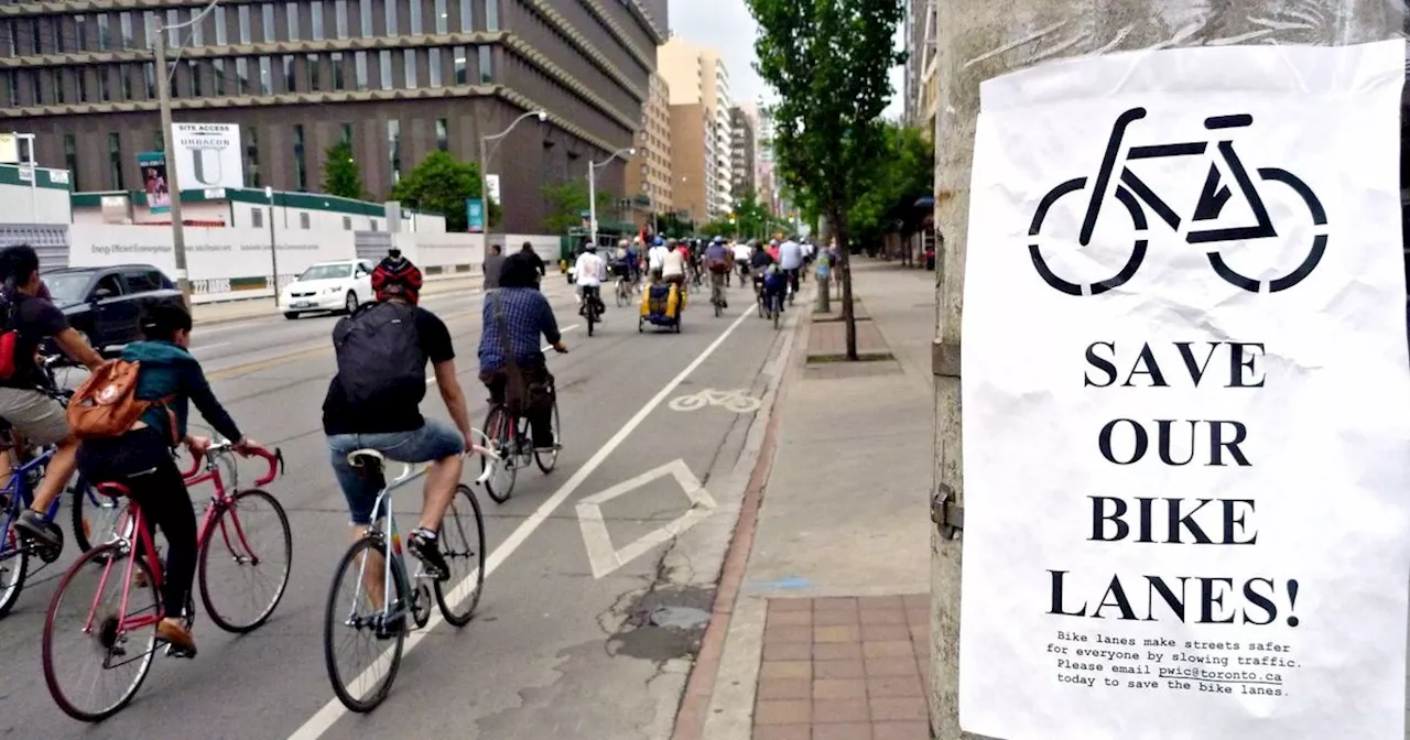 The war on bike lanes is back in Toronto and so are the counter-protests