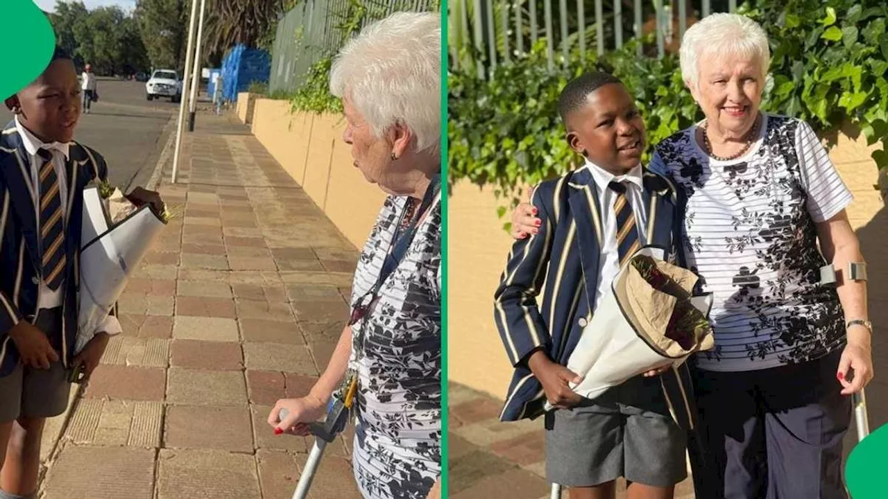 Grey College Learner Helps Elderly Woman in Need, Inspires the Nation: “God Bless You”