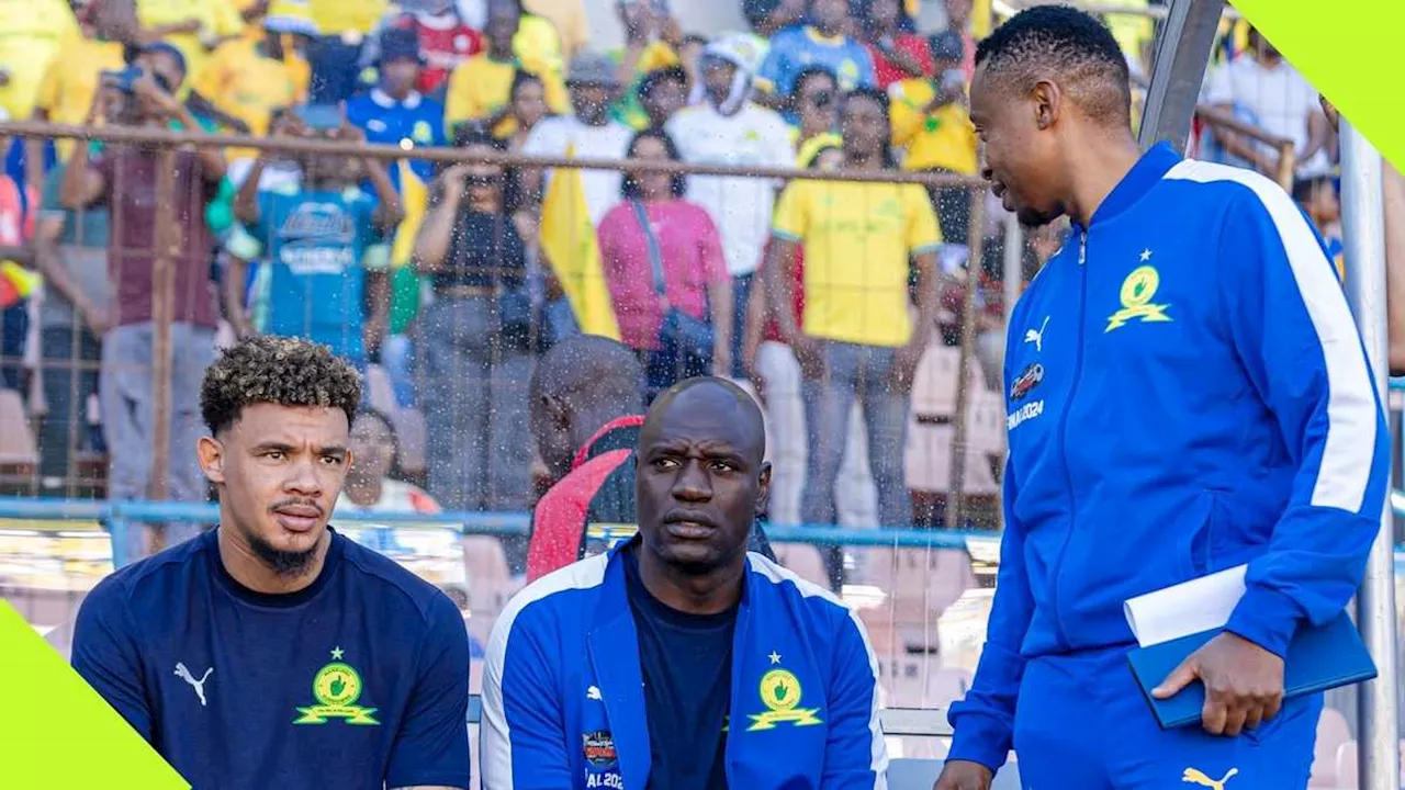 Sundowns Coach Mngqithi Stays Positive After Losing Cup Final and Drawing in Champions League