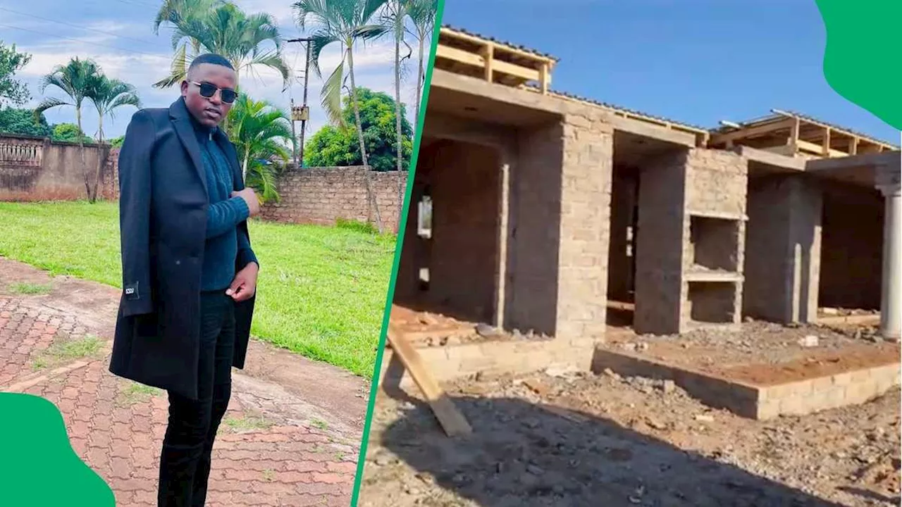 “This Is Educational”: Man Breaks Down R241k Cost of Building Unfinished House in Limpopo in Video