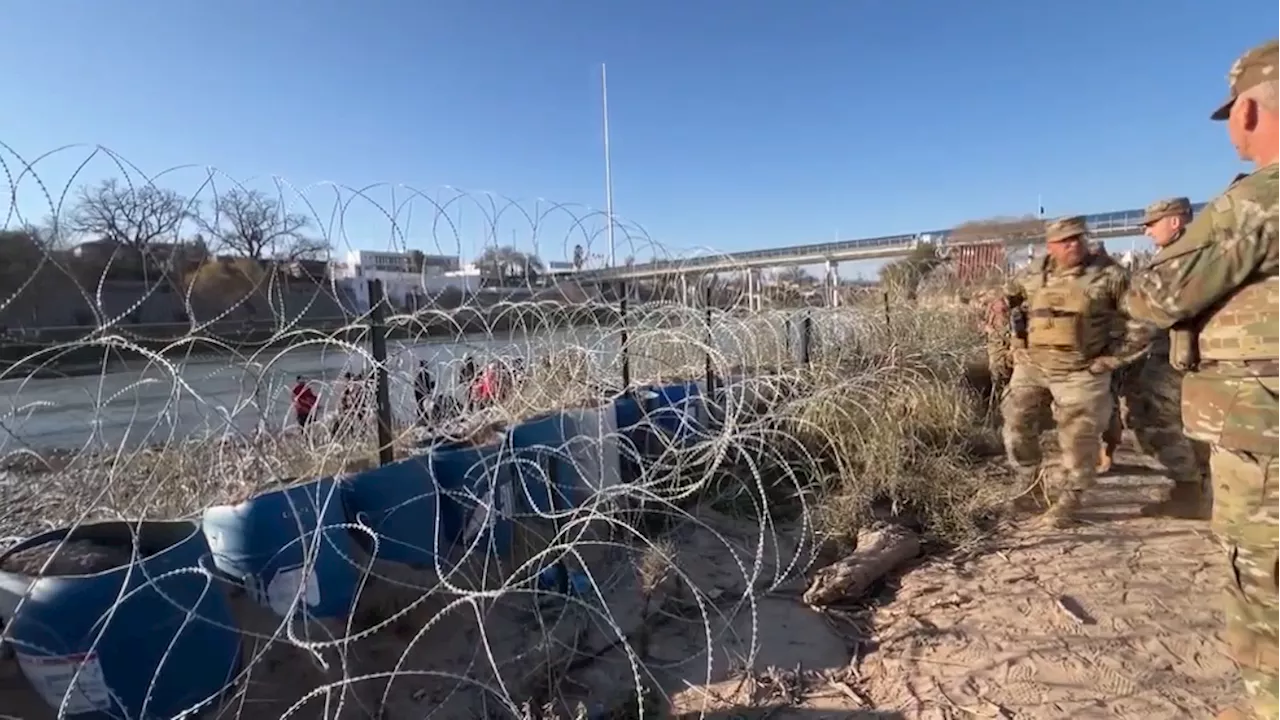 U.S. appeals court rules Texas has right to build razor wire along border at Eagle Pass