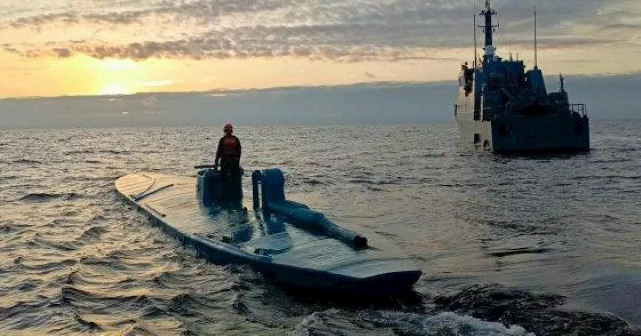 Massive drug bust leads to discovery of new Pacific trafficking route with sophisticated 'narco subs'