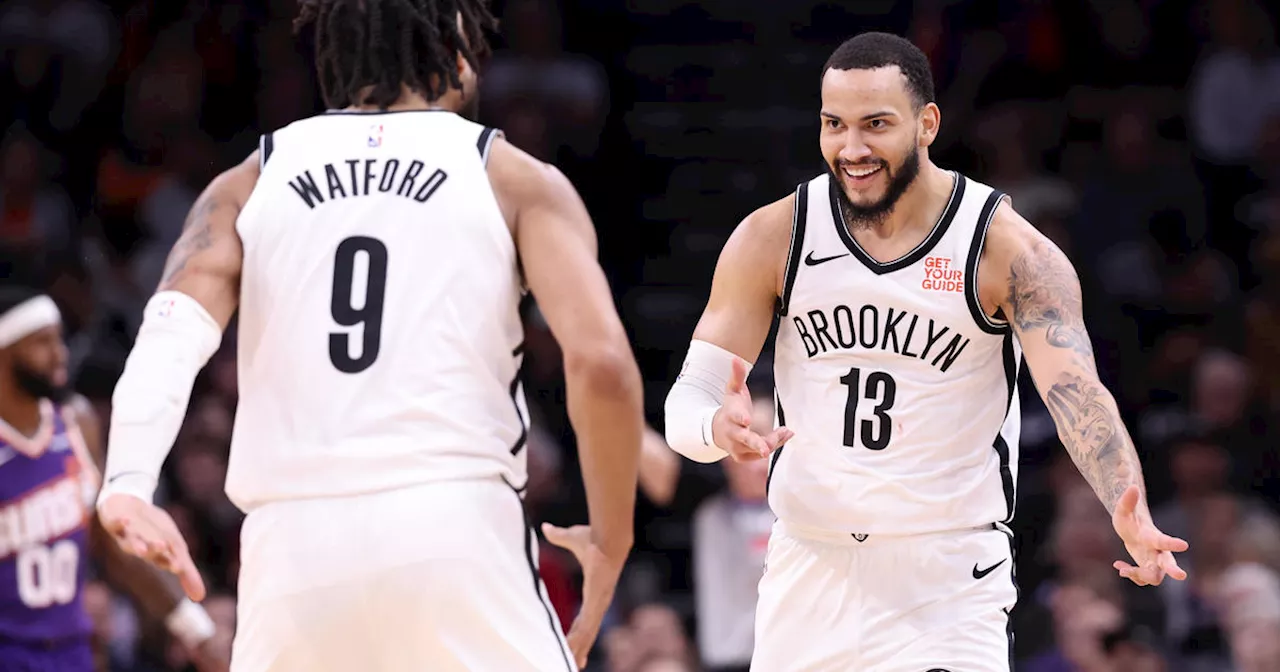 Tyrese Martin scores a career-high 30 points, leading Nets past Suns