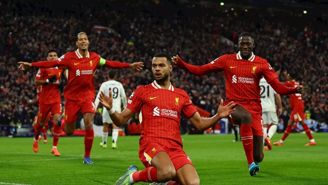 Dominant Liverpool beat Real Madrid 2-0 to top Champions League