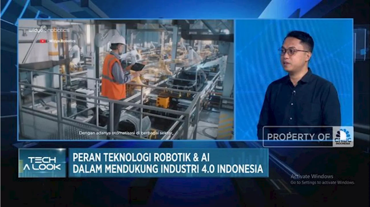 Video: Peran Teknologi Robotik & AI Dukung Industri 4.0 Indonesia