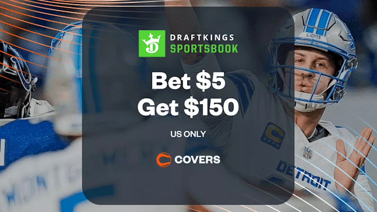 DraftKings Promo Code for Thanksgiving: Bet $5, Get $150 for Bears vs Lions