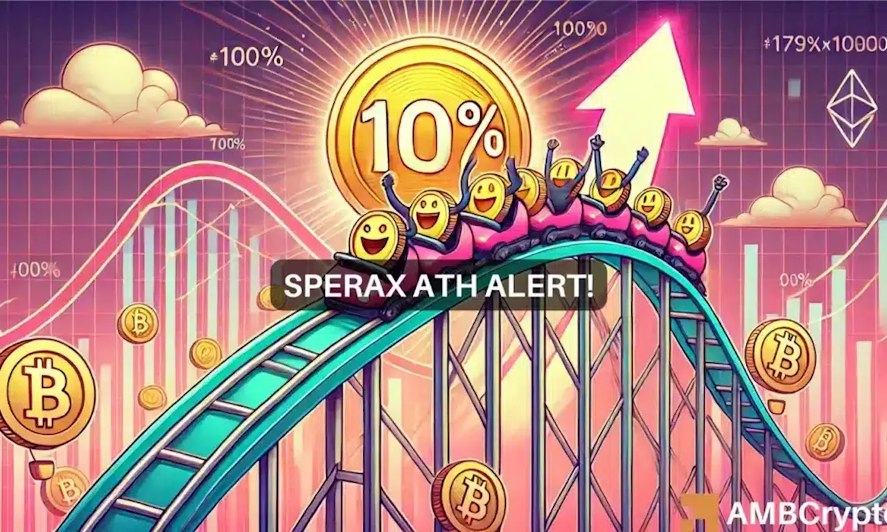 Sperax crypto soars 100%, volumes surge 28x