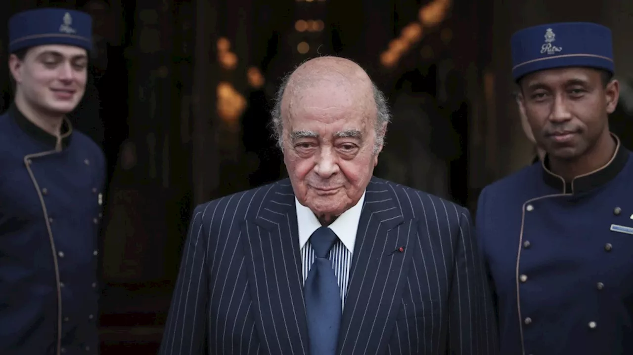 U.K. police investigate more than 5 people over alleged abuse by former Harrods boss Al Fayed