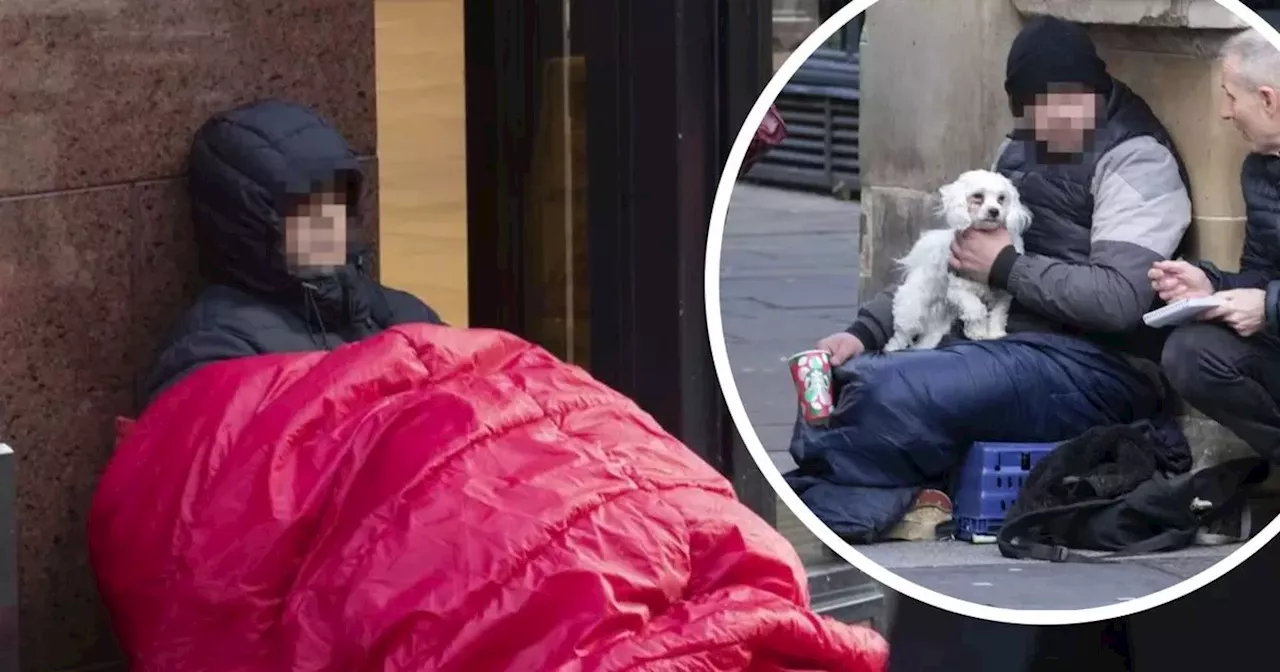 Homelessness explosion sees record numbers claiming to sleep rough in Glasgow