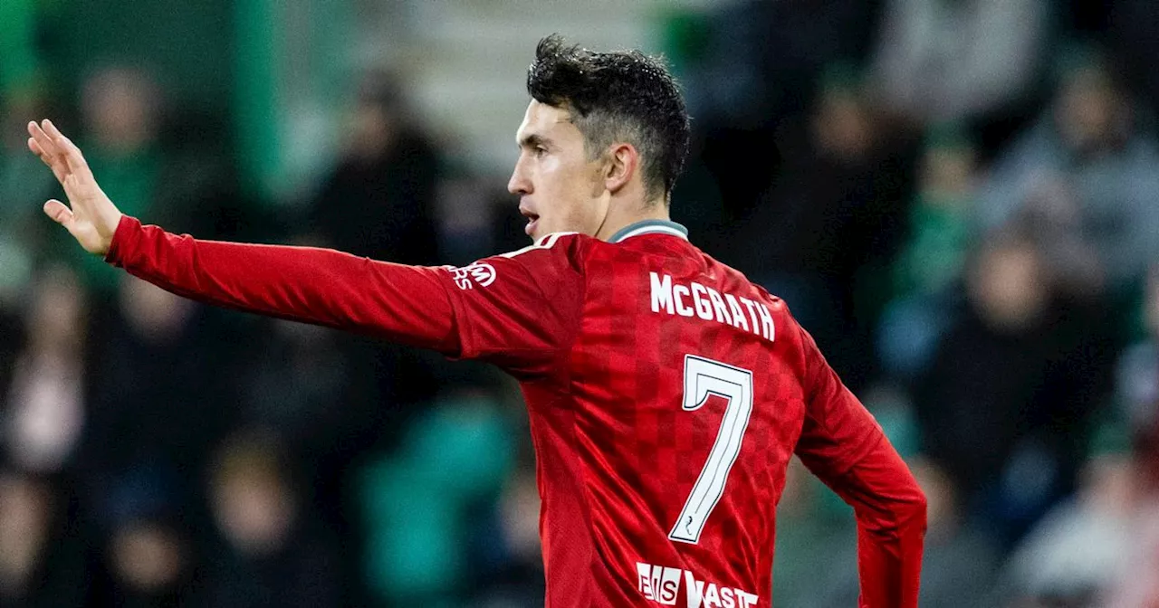 Jamie McGrath learning harsh Aberdeen lessons after late Hibs collapse