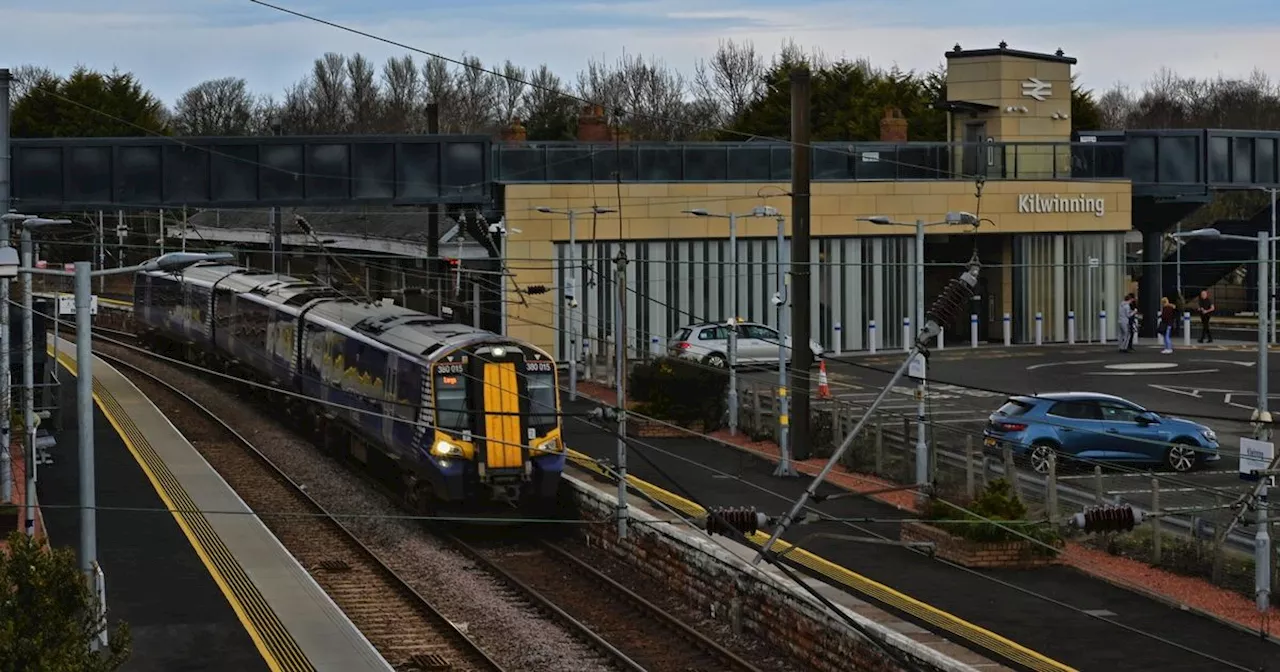 Kilwinning is Ayrshire's busiest station after Ayr Station Hotel fire