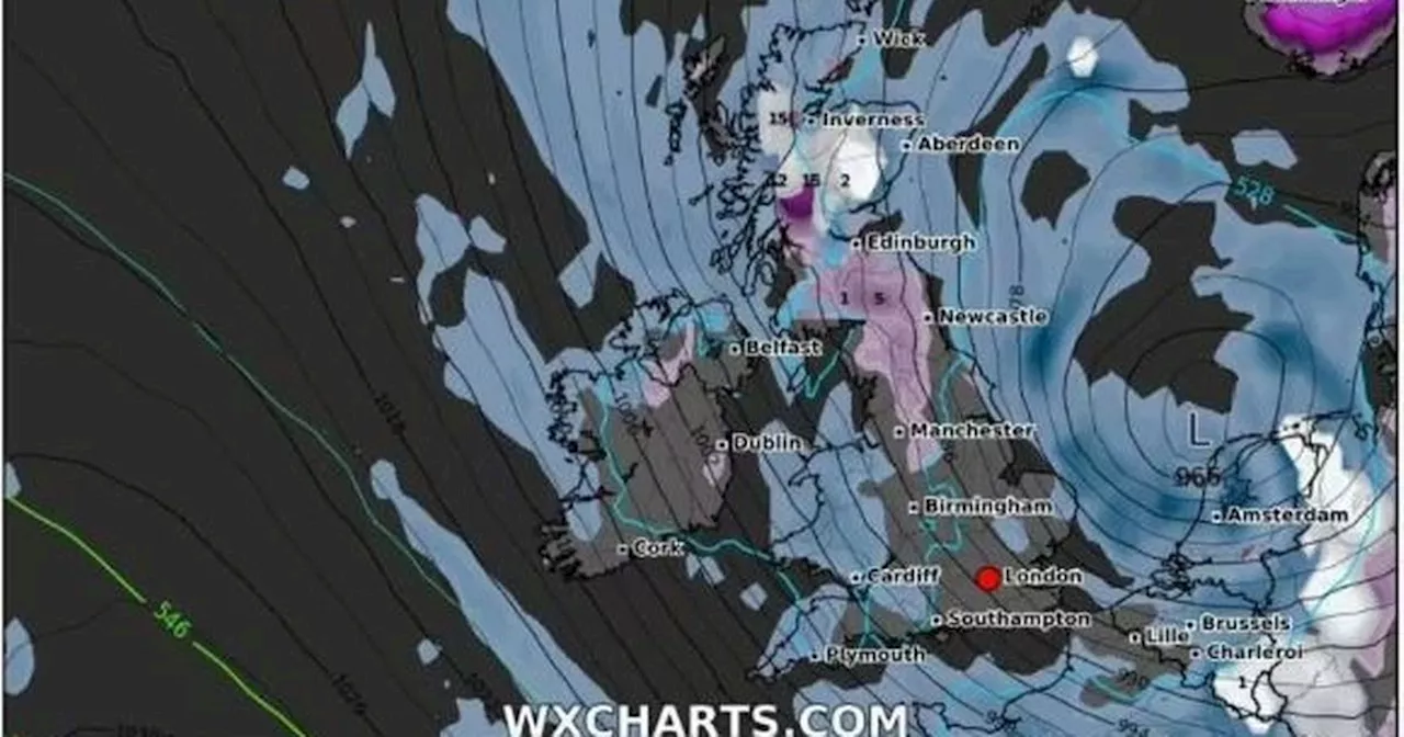 New maps show four days of snow to hit in December - see when your area will