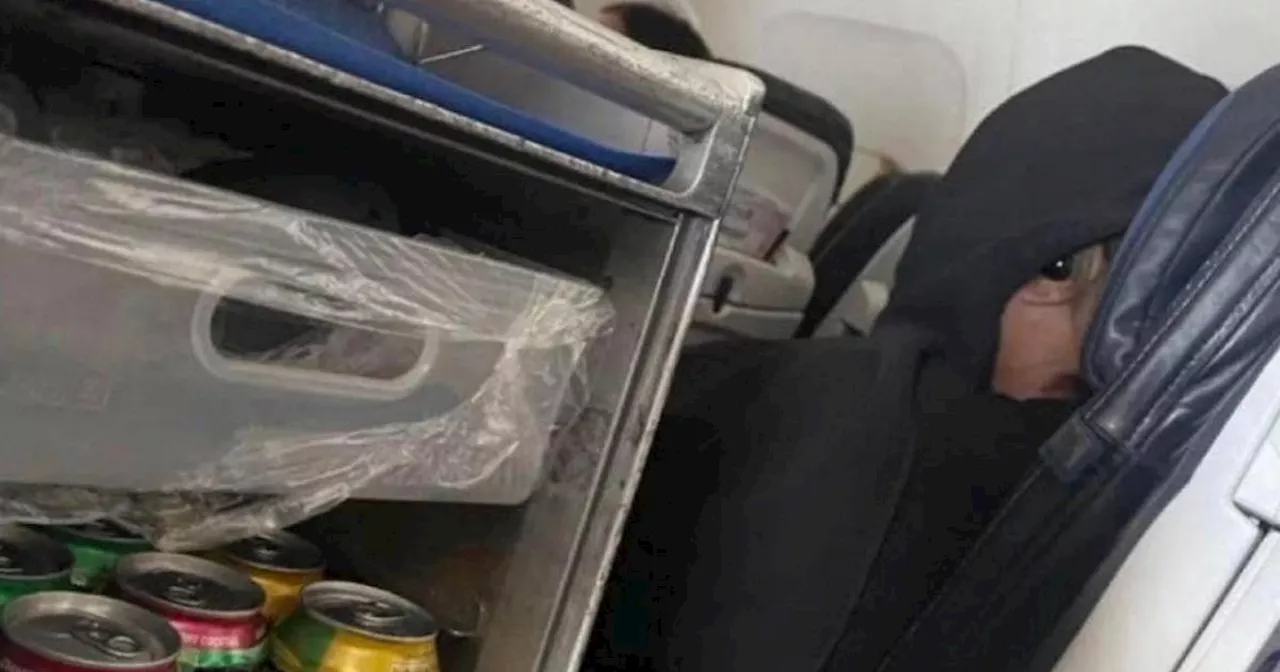 Passenger Claims to See Alien During Flight