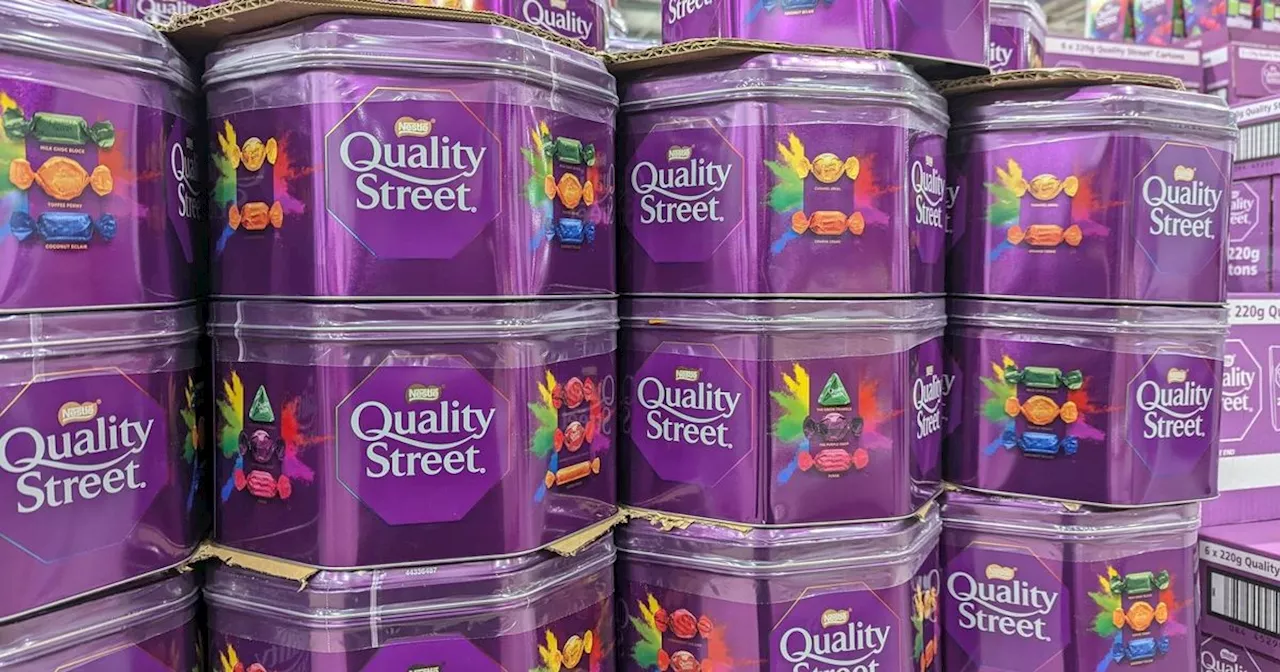 Sainsbury's slash cost of Quality Street tin in 'cheapest' Christmas offer