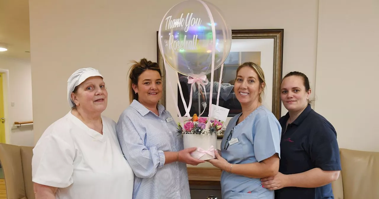 Shotts care home staff thanked by family for fantastic care to late mum & gran