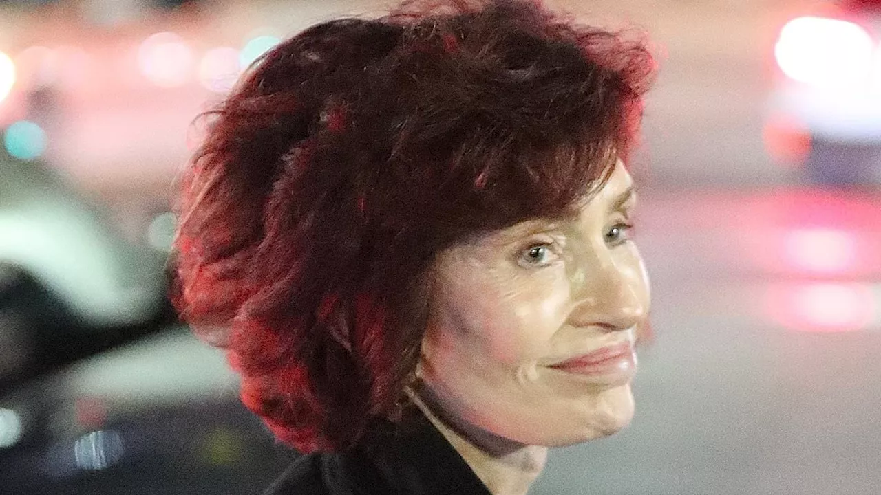 Sharon Osbourne's Smooth Face Sparks Plastic Surgery Fears During Thanksgiving Shopping